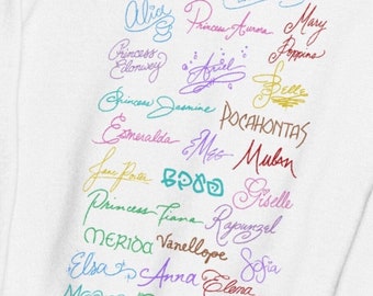 Princess Autograph Sweatshirt, Royal Girls, Disney Inspired