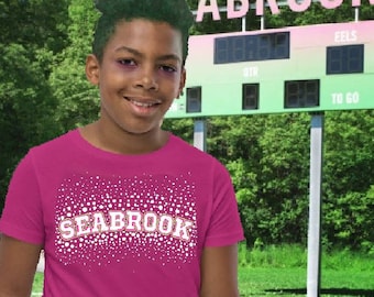 Youth Seabrook Cheer T-Shirt, Zombies Movie Inspired