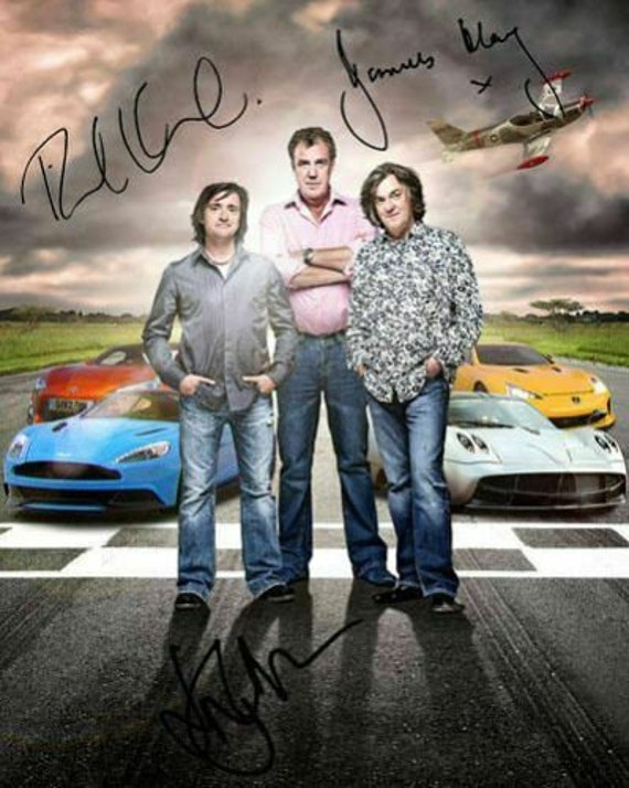 Top Gear Jeremy Clarkson Richard Hammond James May Tv Cast Etsy Top Gear Jeremy Clarkson Richard Hammond James May Tv Cast Etsy