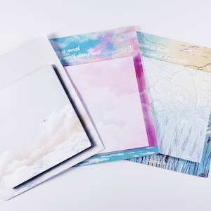 Sticky notes ~~~ cute pens, kawaii stationery, kawaii pens, bullet journal,  bujo, gel pens, planner sticker, planner pens, school supplies,