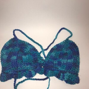 Crochet bralette (single banded)