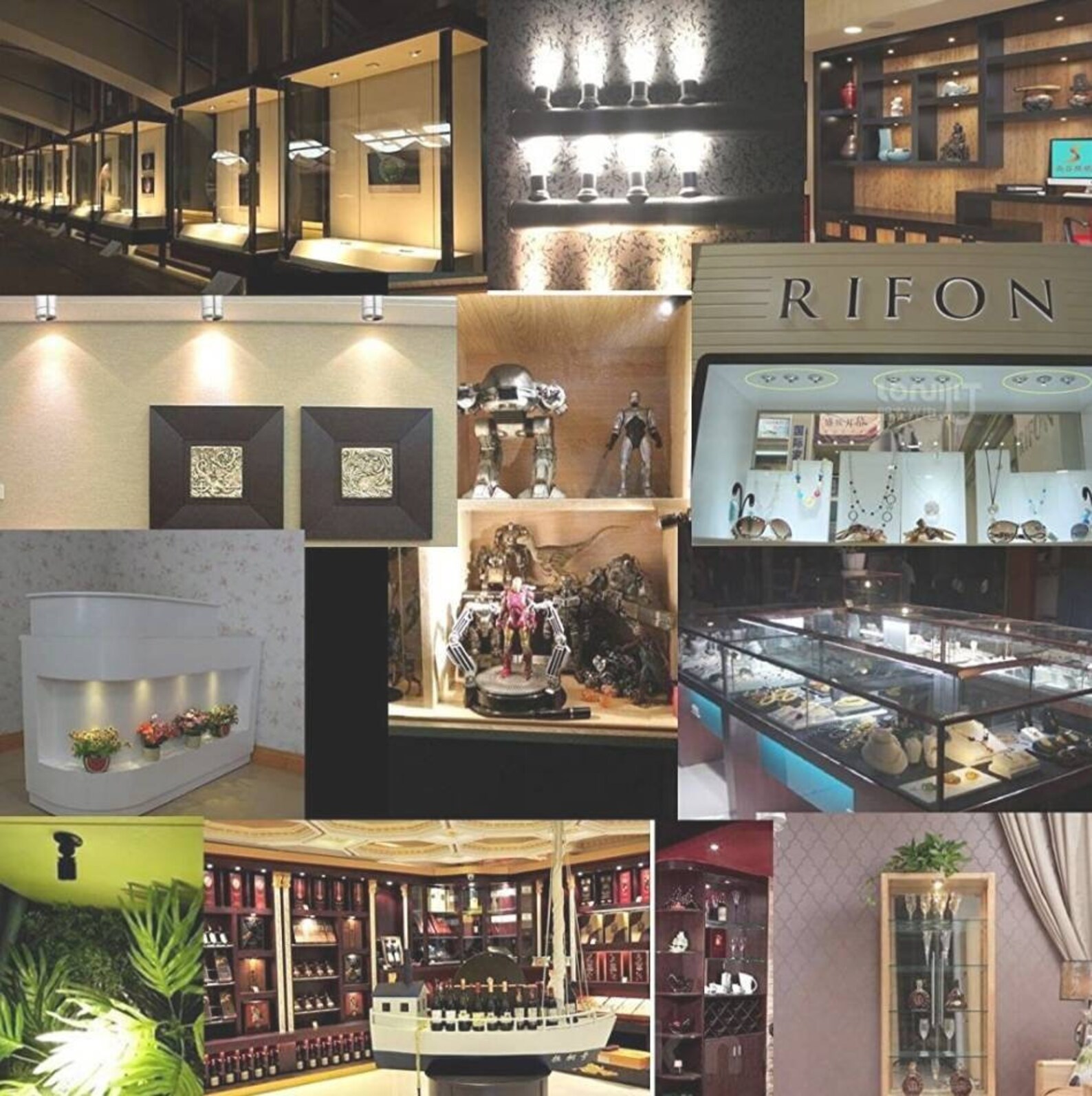 Spot light for display Mini Spotlight Showcase Display Lights Etsy