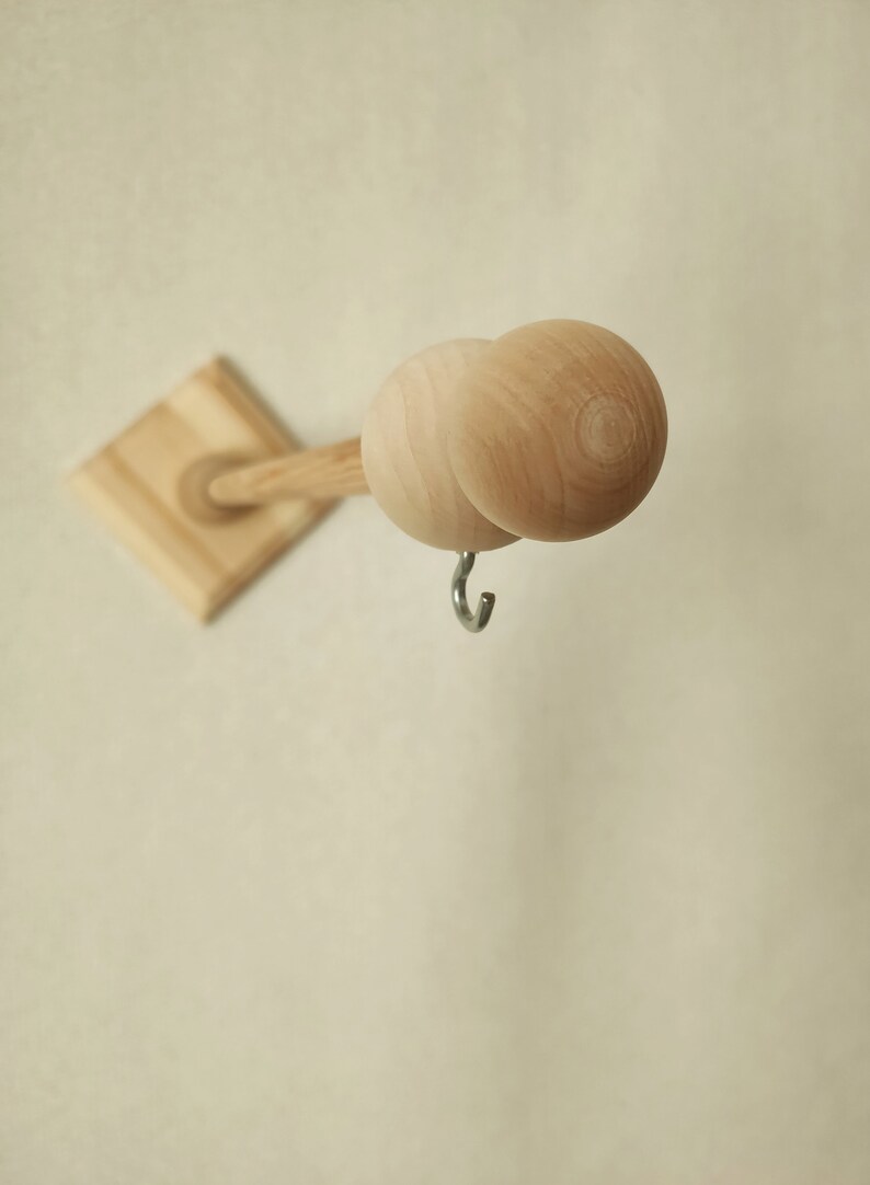 Wall Hanger for Baby Mobile Wooden Mount for Mobile Hanging Etsy