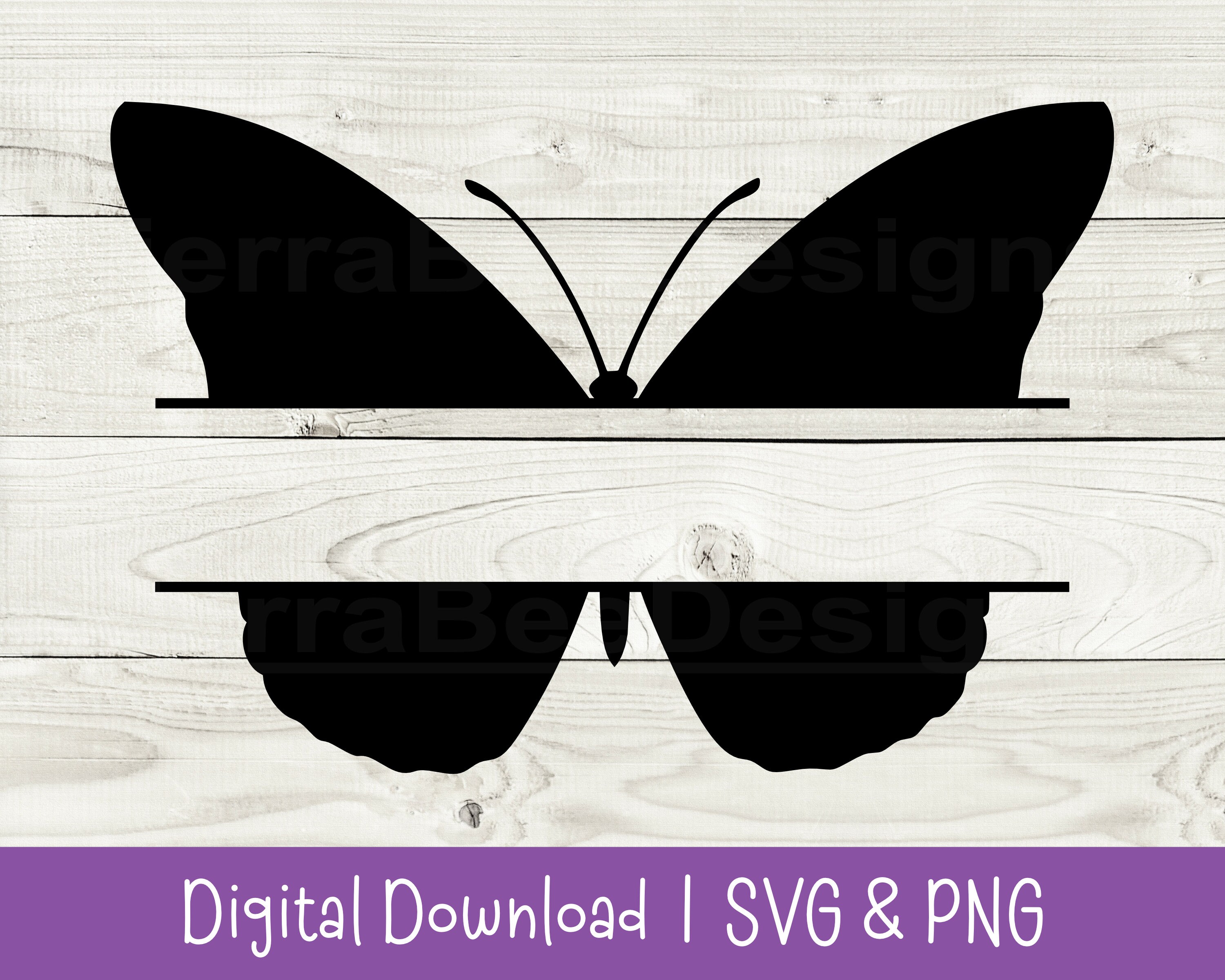 Free Free 215 Monogram Split Butterfly Svg SVG PNG EPS DXF File