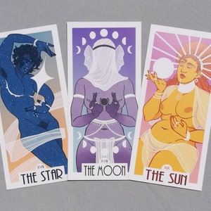 The Star LGBTQIA tarot Major Arcana Celestial pack