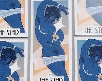 The Star LGBTQIA tarot Major Arcana