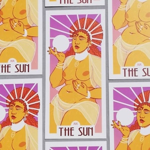 The Sun LGBTQIA tarot Major Arcana