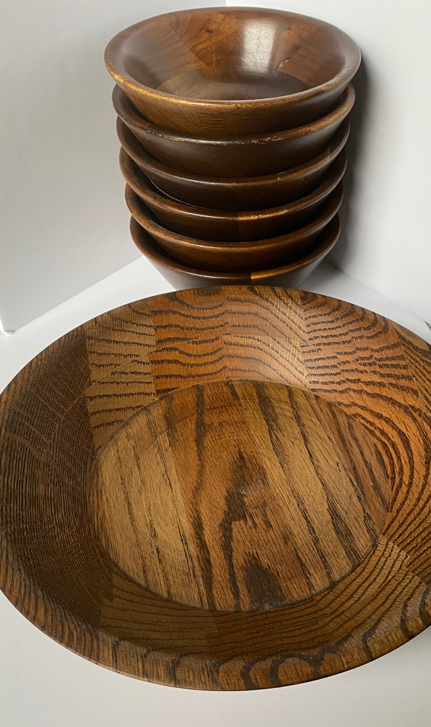 Vintage Salad Bowl Set Etsy