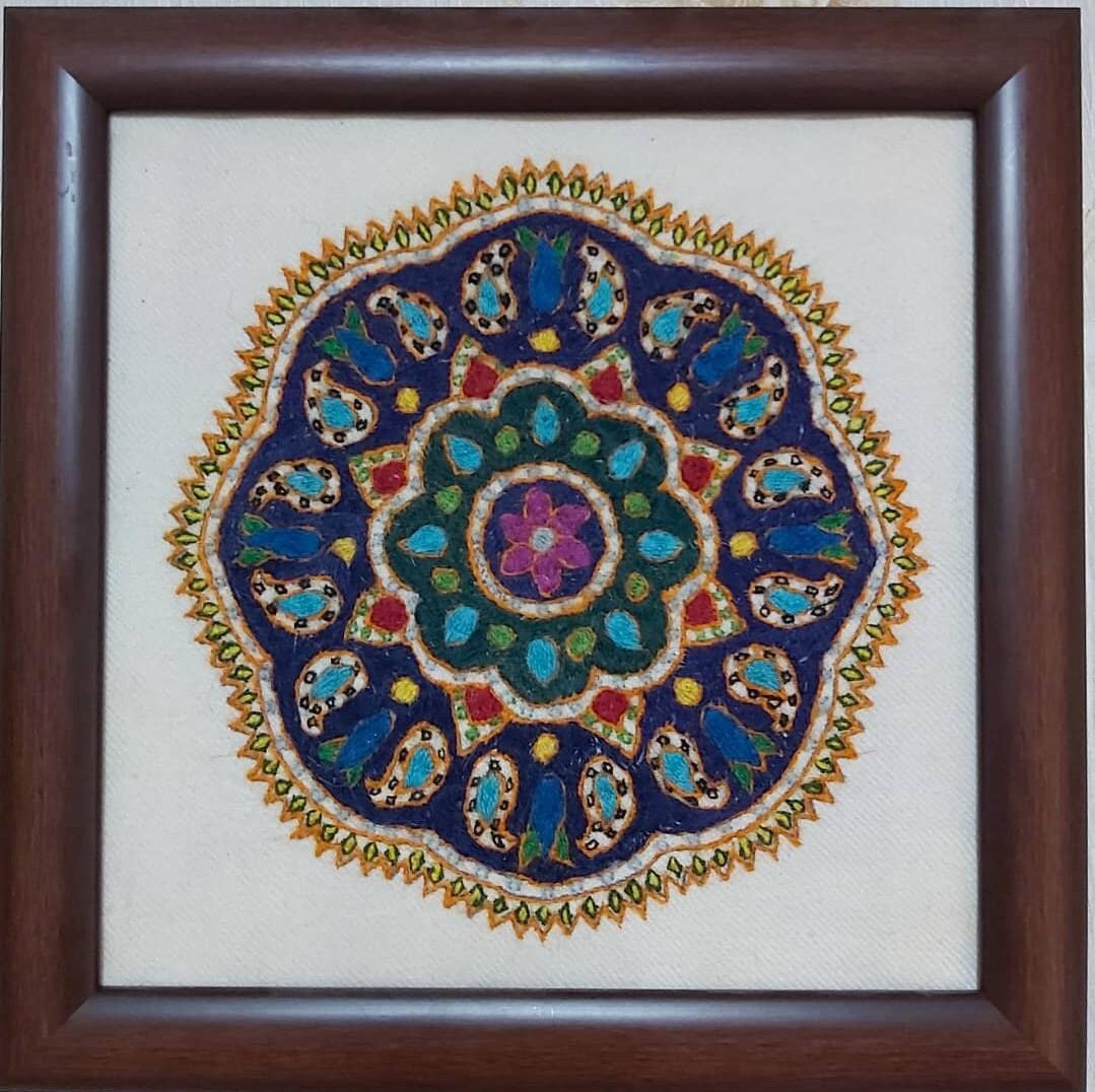 Pateh de Kerman Un Type d'art La Broderie Persane