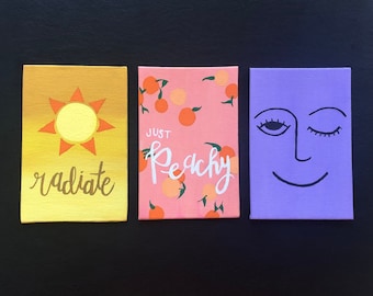 Vsco Canvas Painting Etsy First, put a base layer on your canvas. vsco canvas painting etsy