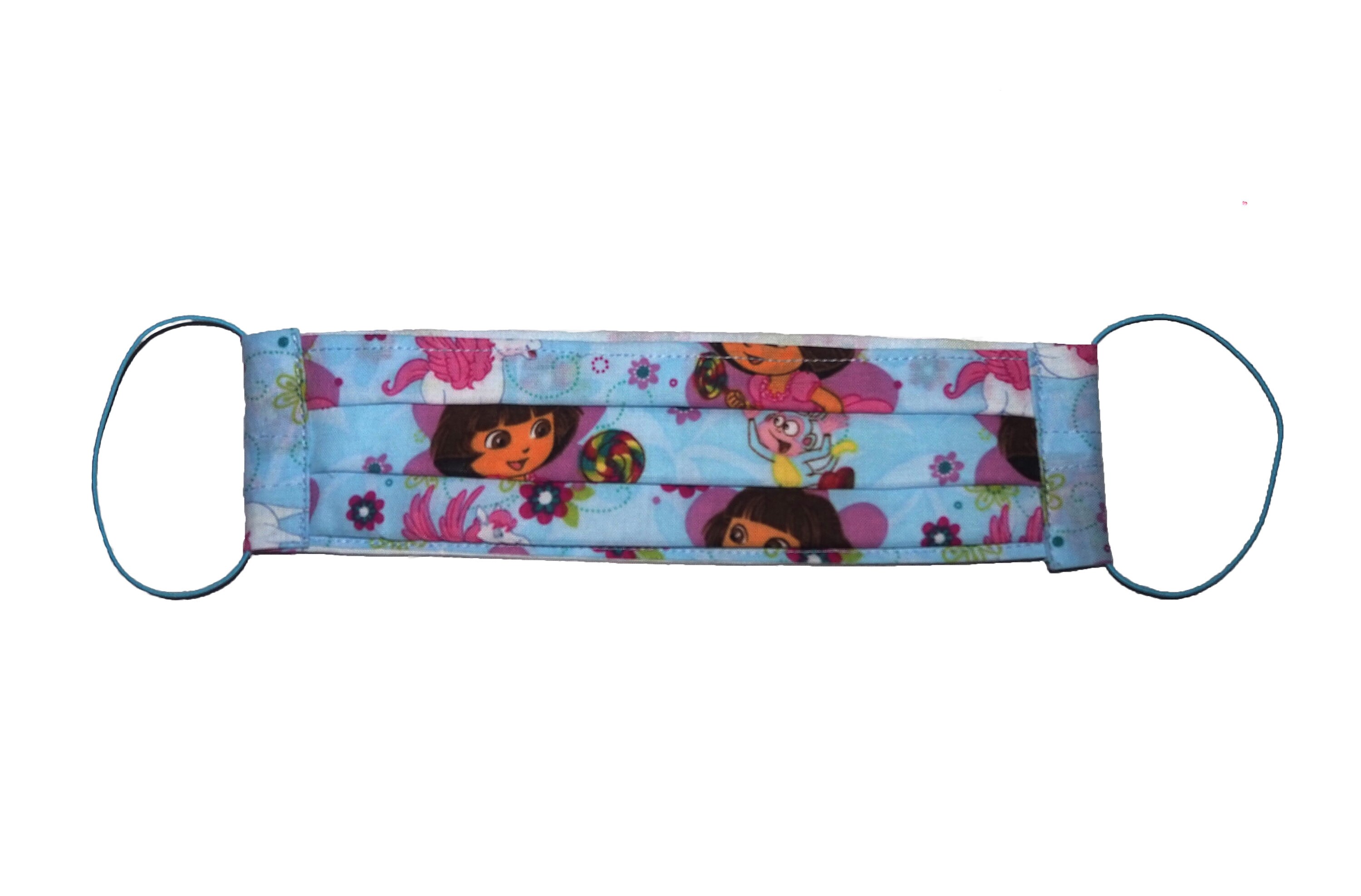 Reusable Pleated Face Mask Dora the Explorer Children's Etsy