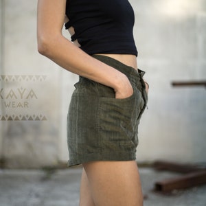 Cord Shorts highwaist Bild 5