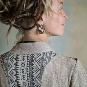 Jacke Ethno Tribal Print Boho Festival Bild 6