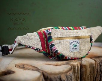 Hemp cotton fanny pack / belt bag