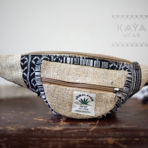 Hemp cotton fanny pack / belt bag