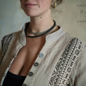 Jacke Ethno Tribal Print Boho Festival Bild 3