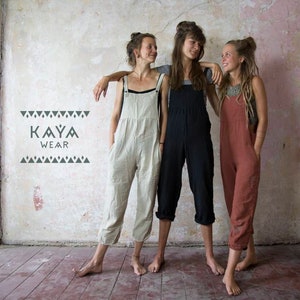womens funky dungarees