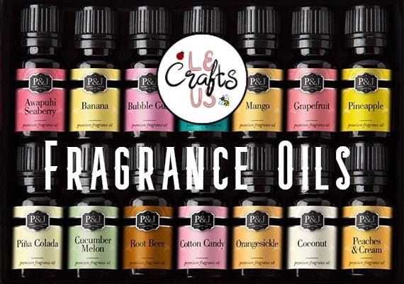 P&J Scents Fragrance Oils, Bath Bomb Scents, Soaps Scents, Slime