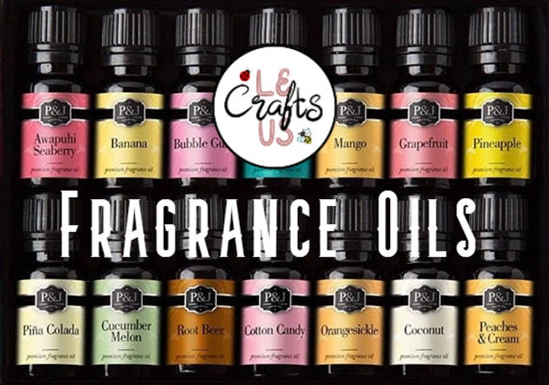 P&J Scents Fragrance Oils, Bath Bomb Scents, Soaps Scents, Slime Scents