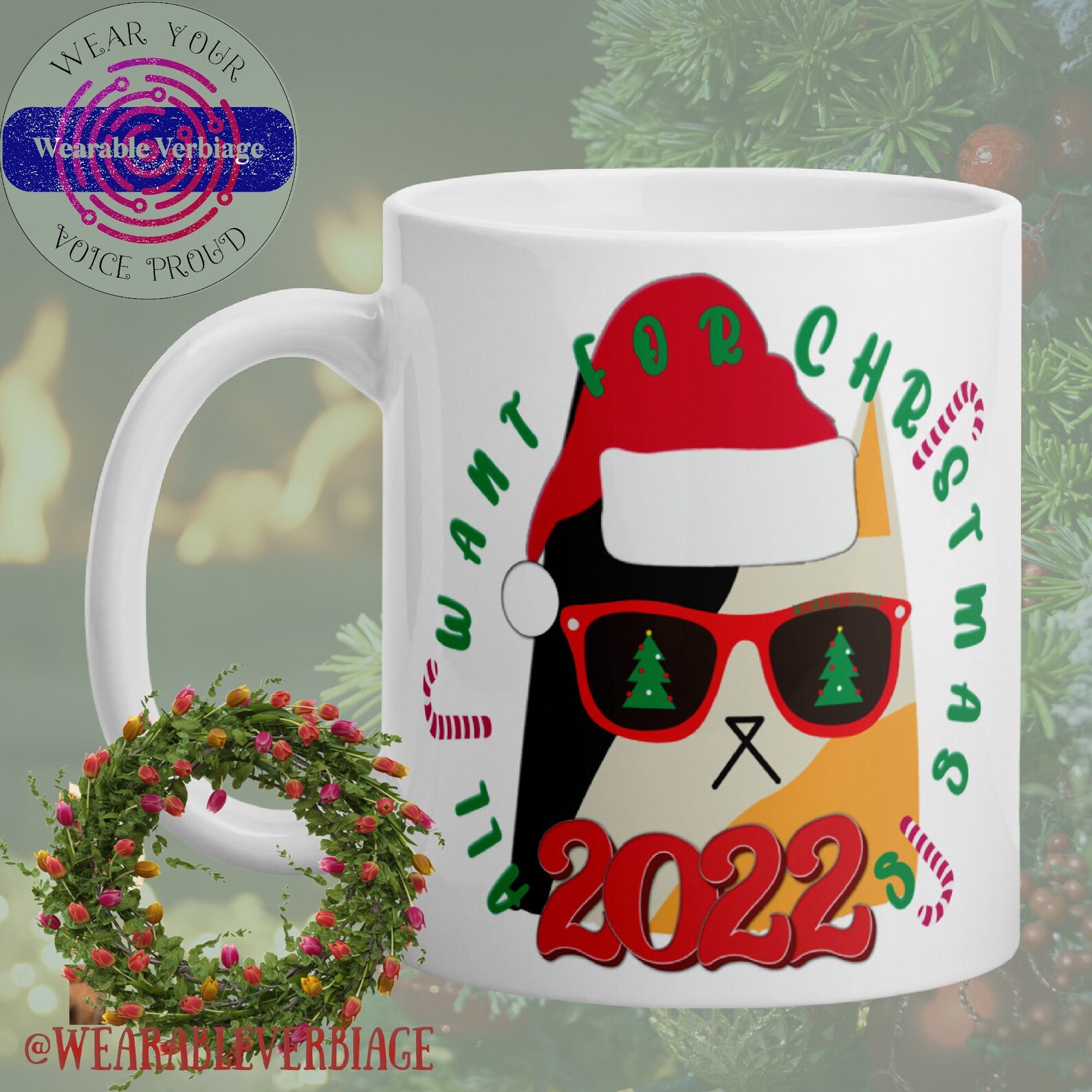 Angebote Für Weihnachten 2022 Grumpy Cat Santa Wants 2022 Für Weihnachten Lustige 2021 Etsy