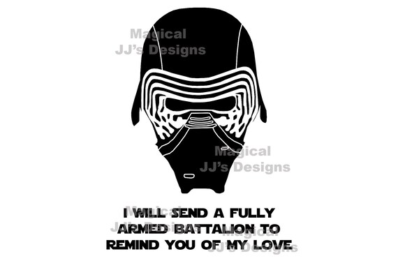 Download Disney Star Wars Hamilton Kylo Remind You Of My Love King Etsy