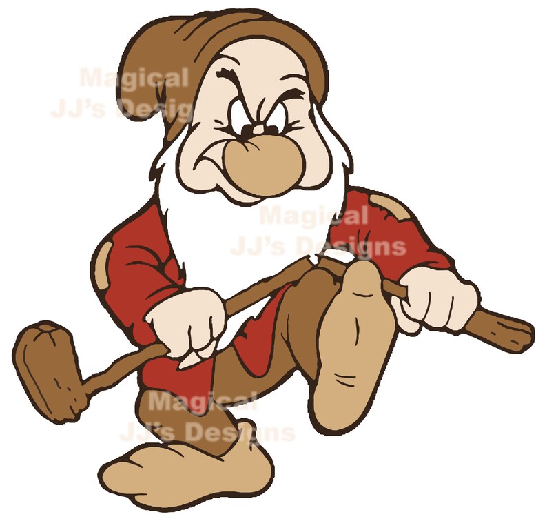 Download Disney Grumpy Golf Schneeweiß SVG geschnitten Datei | Etsy