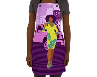 African American Woman Schort, Black American Gift, Mothers Day Gift, Cadeau voor chef-kok, cadeau voor zus, cadeau voor vriend, House Warming Gift
