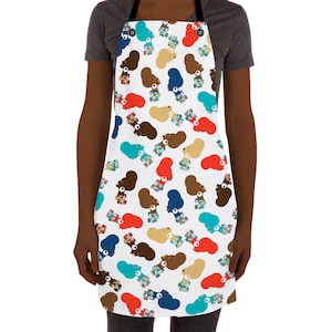 African American Woman Apron, Kitchen, Black American Gift, Mothers Day, Gift for Chef, Gift for Sister, Gift for Friend, House Warming Gift