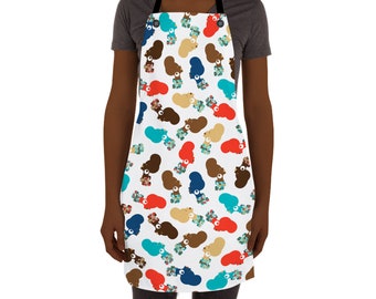 Afro-Amerikaanse vrouw schort, keuken, zwarte Amerikaanse gift, Moederdag, cadeau voor chef-kok, cadeau voor zus, cadeau voor vriend, huis opwarming cadeau