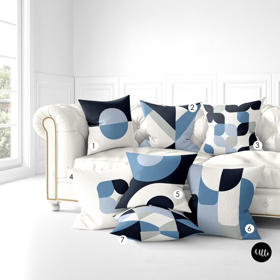 Mid century modern pillows etsy sales