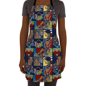 African American Woman Apron, African American Gift, Mothers Day Gift, Gift for Chef, Gift for Sister, Friend Gift, House Warming Gift