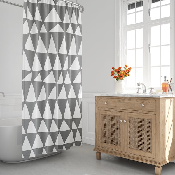 Zig Zag Curtains Etsy