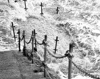 Blackpool Beach Photography: UK Coastal Wall Art (Digital Download)