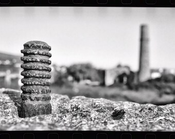 Cornish Mine Ruin Photography: Redruth, Cornwall (Digital Download)