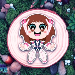 Chibi Zero Gravity Weatherproof Matte Diecut Sticker, Stickers, Cute