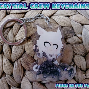 Crystal Crew Keychains -Choose your favorite character-