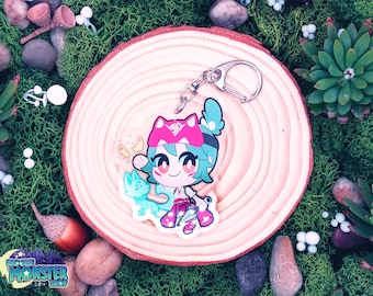 オーバーウォッチ キリコ キーホルダー かわいいキリコ キーホルダー