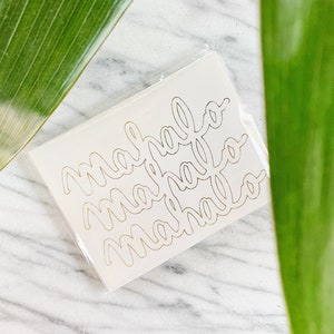 Mahalo + Mahalo + Mahalo 5 Pack