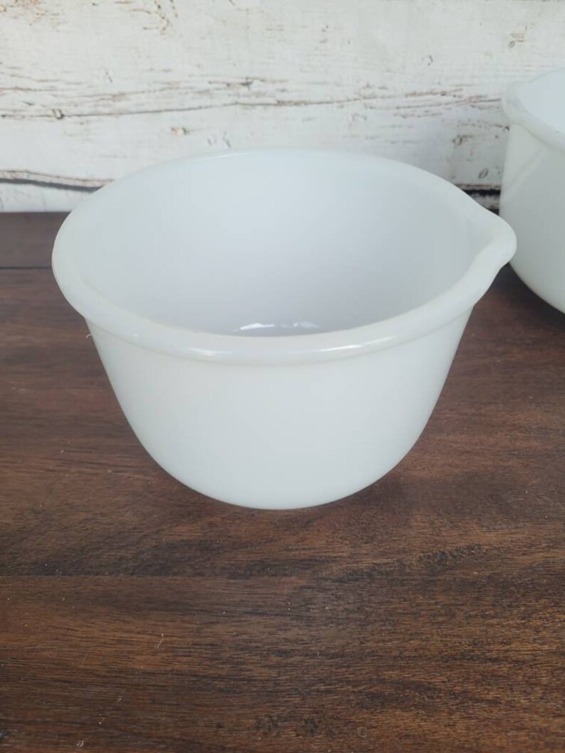 Sunbeam Glasbake Mixing Bowls Set Vintage Etsy