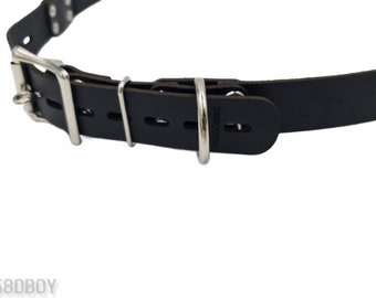 G8DBOY Leather belt with handles