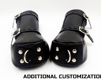 EXTRA PAID CUSTOMIZATION to Mittens Type B - Additional D-Rings on the Mittens front
