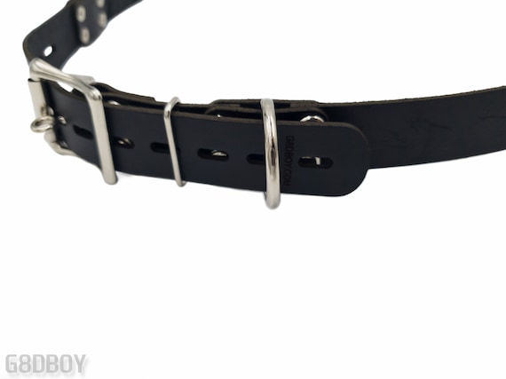 G8DBOY Leather belt with handles