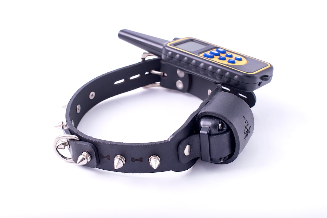 Spiked Electric Collar, Training Collar, Electro Stimulation, Estim