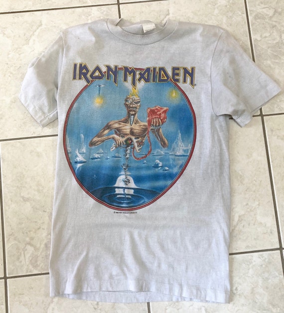 IRON MAIDEN double sided vintage 1988 