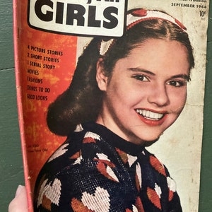 Vintage September 1944 magazine CALLING ALL GIRLS image 7