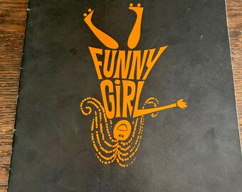 Programa de Teatro Vintage - Noviembre de 1968 - Garden City Productions - FUNNY GIRL