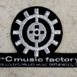 Retro 80s C & C MUSIC FACTORY  PATCH - Much Music Enterprises