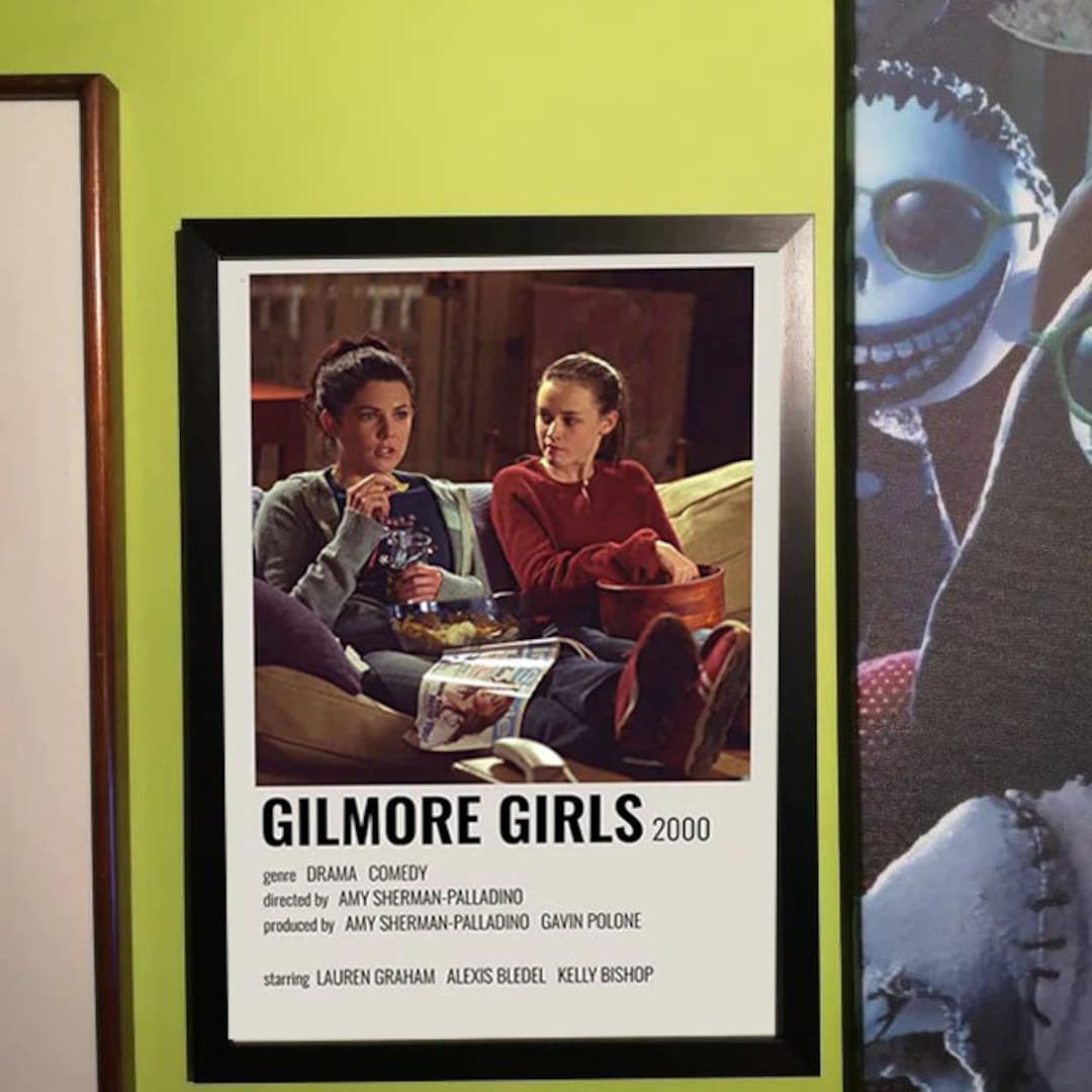 Gilmore Girls Poster Gilmore Girls Tv Show Poster Etsy