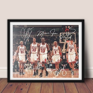 Michael Jordan, Scottie Pippen, Dennis Rodman No Bull 1996 (76X23)  Chicago Bulls Printable Poster