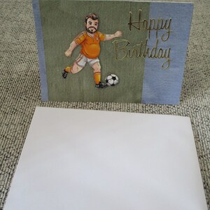 Fußball 3D Happy Birthday